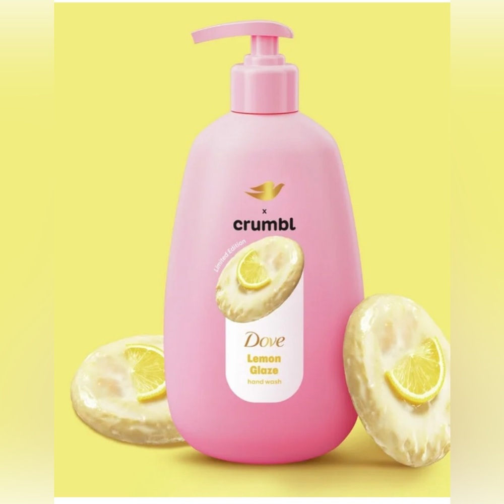 Crumbl x Dove hand soap Lemon Glaze brand new